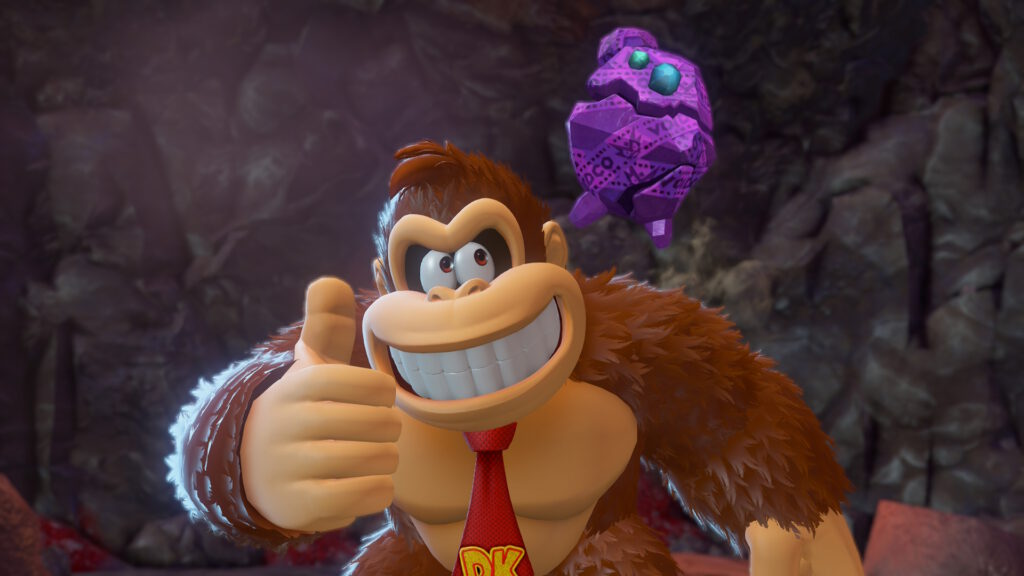 Donkey Kong macht Daumen hoch