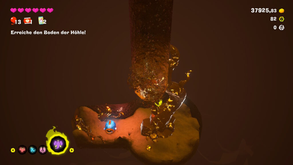 Donkey Kong gräbt sich ein
