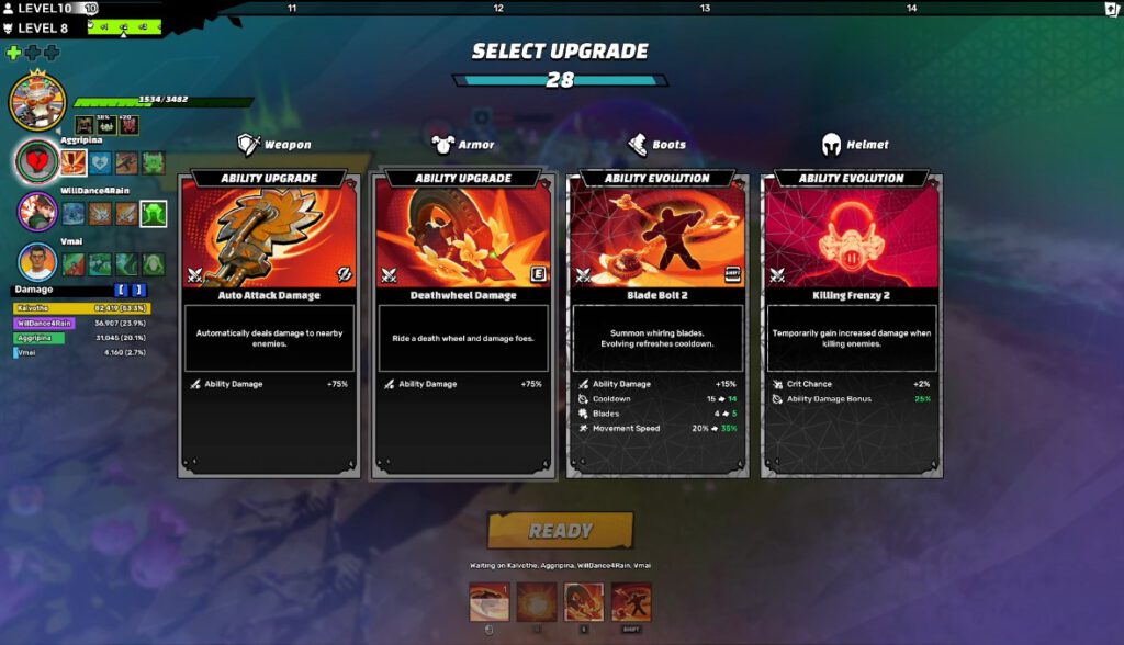 Out of Time Perks